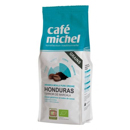 KAWA ZIARNISTA ARABICA 100% HONDURAS FAIR TRADE BIO 250 g - CAFE MICHEL