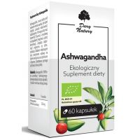 ASHWAGANDHA BIO (520 mg) 60 KAPSUŁEK - DARY NATURY (DARY NATURY - suplementy BIO)