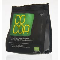 ORZECHY BRAZYLIJSKIE W SUROWEJ CZEKOLADZIE BIO 70 g - COCOA (COCOA )
