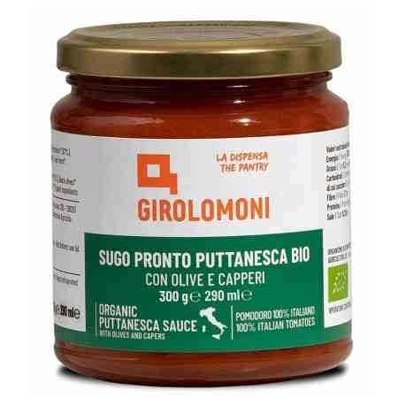 Sos pomidorowy puttanesca z oliwkami i kaparami BIO 300 g ()