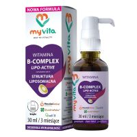MyVita Witamina B-Complex Lipo-Active - krople 30ml (MYVITA)