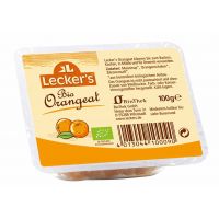 Skórka pomarańczowa kandyzowana BIO 100 g (LECKER`S)