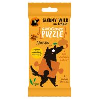Owocowe puzzle żelki z naturalną witaminą C - mango Głodny Wilk 20g (Głodny Wilk Na Tropie)