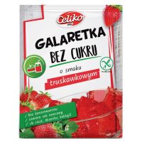Galaretka bez cukru truskawkowa bez glutenu Celiko 14g (Celiko)