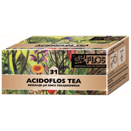 31 Acidoflos TEA fix 20*2g - nadkwaśność HERBA-FLOS (HERBAVIS)