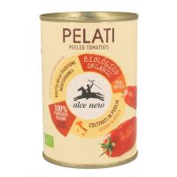 ALCE NERO Pomidory Pelati bez skóry w puszce BIO 400g (ALCE NERO)
