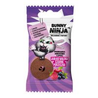 Przekąska owocowa o smaku jabłko-malina-czarna porzeczka Bunny Ninja, 15g (Bunny Ninja)