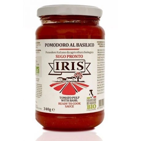 Sos pomidorowy z bazylią BIO 340 g (IRIS)