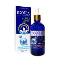 IODICA Naturalny koncentrat jodu 100ml butelka szklana + pipeta (IODICA)