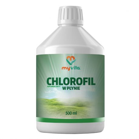 MyVita Chlorofil w płynie 500ml (MYVITA)