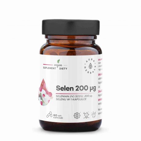 Selen 200 µg, selenian (IV) sodu, kapsułki 60 szt.