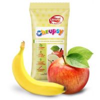Kostki jabłka z przecierem bananowym Crispy Natural 12g (Crispy Natural)