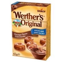 Karmelki o smaku czekoladowym bez cukru Werther’s Original 42g (Werther's Original)