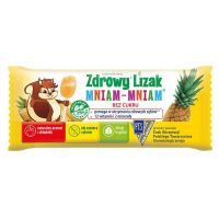 Zdrowy Lizak Mniam-Mniam o smaku ananasowym Starpharma, 6g (płaski) (Zdrowy Lizak)