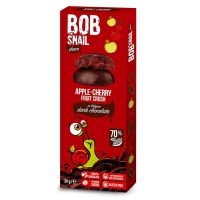 Bob Snail jabłko-wiśnia w ciemnej czekoladzie, 30g (Bob Snail)
