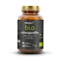 ASHWAGANDHA EKSTRAKT BEZGLUTENOWY BIO (250 mg) 60 KAPSUŁEK - PHARMOVIT (PHARMOVIT )