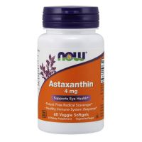 NOW FOODS Astaxanthin 4mg, 60vsgls. - Astaksantyna (NOW FOODS)
