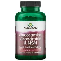SWANSON Glucosamine, Chondroitin & MSM 120tabl. (SWANSON)