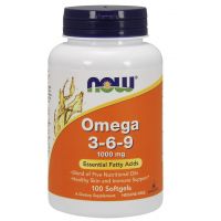 NOW FOODS Omega 3-6-9 1000mg, 100sgels. (NOW FOODS)