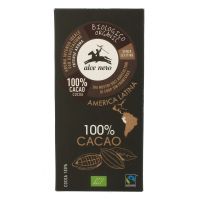 ALCE NERO Tabliczka gorzka 100% kakao BIO 50g (ALCE NERO)