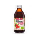 Ekologiczna Witamina C 100% owocowa - sok z owoców dzikiej róży BIO 250ml POLSKA RÓŻA (POLSKA RÓŻA)