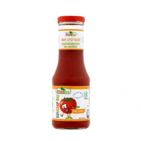 PRIMAECO Ketchup dla dzieci bez dodatku octu BIO 315g