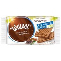 Wafle kakaowe bez dodatku cukru 110g WAWEL (WAWEL)