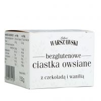 ŁAKOĆ WARSZAWSKI - Ciastka owsiane z czekoladą i wanilią bezglutenowe 150g (BATON WARSZAWSKI)