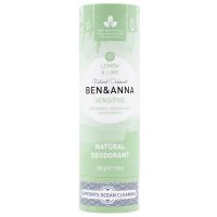 Naturalny dezodorant bez sody Lemon&Lime Sensitive 60 g (sztyft kartonowy) (BEN & ANNA)
