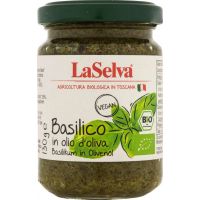 Bazylia w oliwie z oliwek BIO 130 g (LA SELVA)