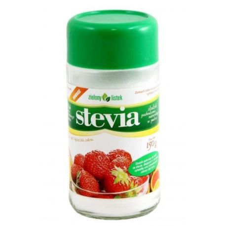 Słodzik puder 150 g Stevia Zielony Listek