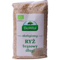 Ryż brązowy długoziarnisty BIO 1 kg (EKOWITAL)