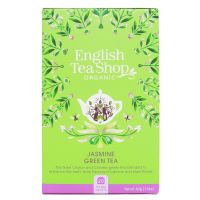 Herbata zielona jaśminowa (20x2) BIO 40 g (ENGLISH TEA SHOP)
