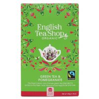 Herbata zielona z granatem (20x2) BIO 40 g (ENGLISH TEA SHOP)