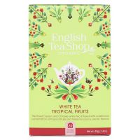 Herbata biała Tropical Fruits (20x2) BIO 40 g (ENGLISH TEA SHOP)
