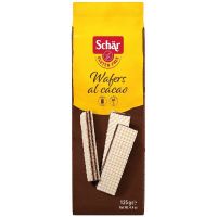 Wafers cacao-wafle z kremem kakaowym BEZGL. 125 g (SCHAR)