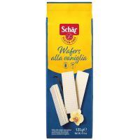 Wafers vaniglia- wafle waniliowe BEZGL. 125 g (SCHAR)