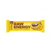 Baton RAW ENERGY banan-kokos BEZGL. 50 g (BOMBUS)
