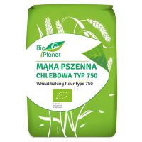 BIO PLANET Mąka pszenna chlebowa typ 750 BIO 1kg (BIO PLANET)