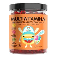 MyVita Żelki Multiwitamina z pektyny cytrusowej 60 sztuk (dzieci i dorośli) (MYVITA)